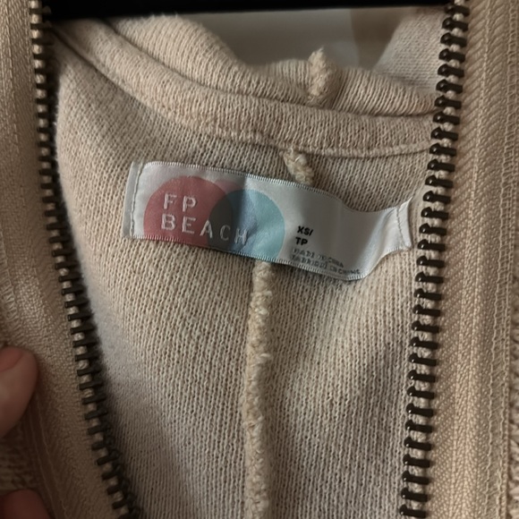 FP beach zipper hooded marley jumpsuitt sz XS - Picture 5 of 6